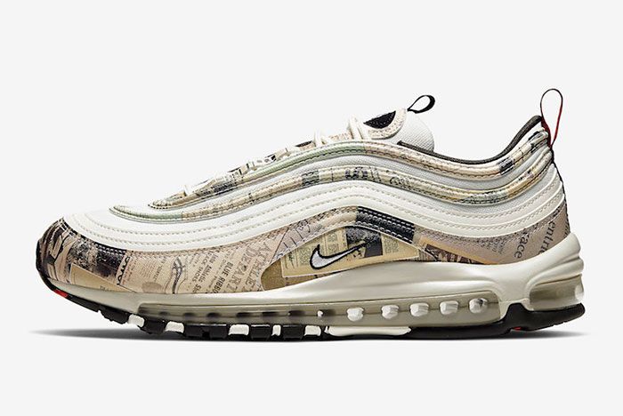 The Nike Air Max 97 ‘Newspaper’ is Hot Off the Press - Sneaker Freaker