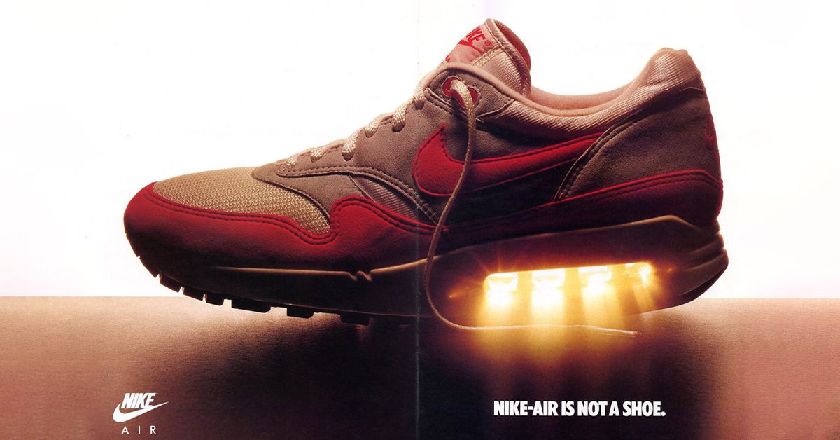 nike shoes with big air bubble