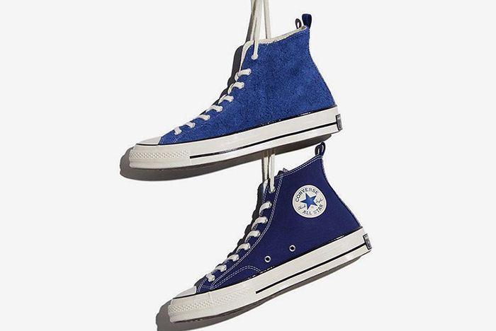 converse hairy suede