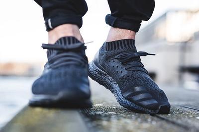 Adidas Ultra Boost Uncaged Pitch Triple Black On Foot 2