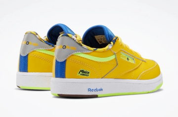 Newest Disney pixar minions shoes reebok yellow