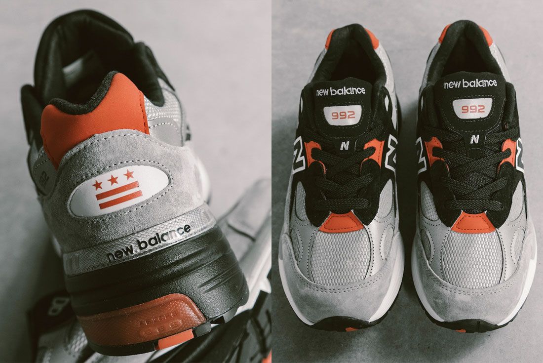 DTLR Celebrate Washington DC with this New Balance 992 - Sneaker Freaker