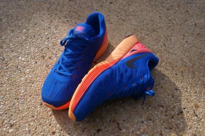 Nike Lunarglide 6 Blue Orange Yellow 1