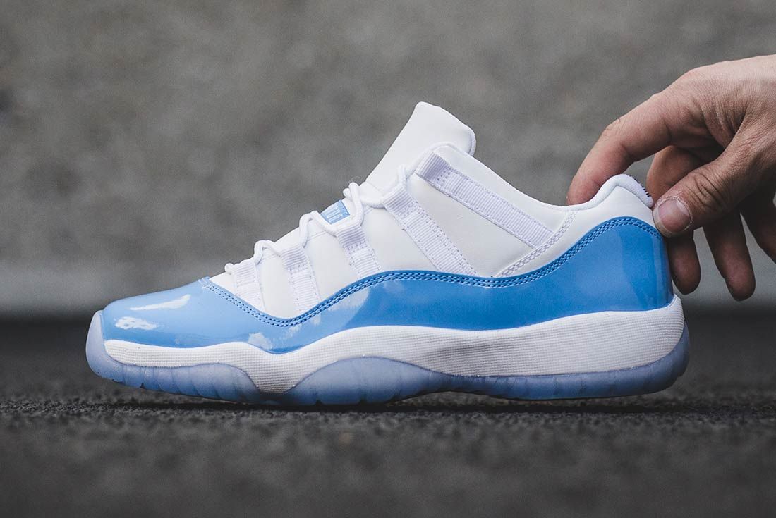 blue 11s low top