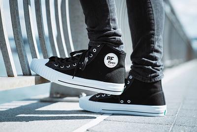 Pf Flyers Made In Use Centre Hi Black 7