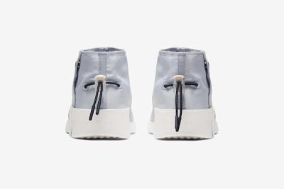 Nike Air Fear Of God Moccasin Official Pure Platinum Release Date Heel