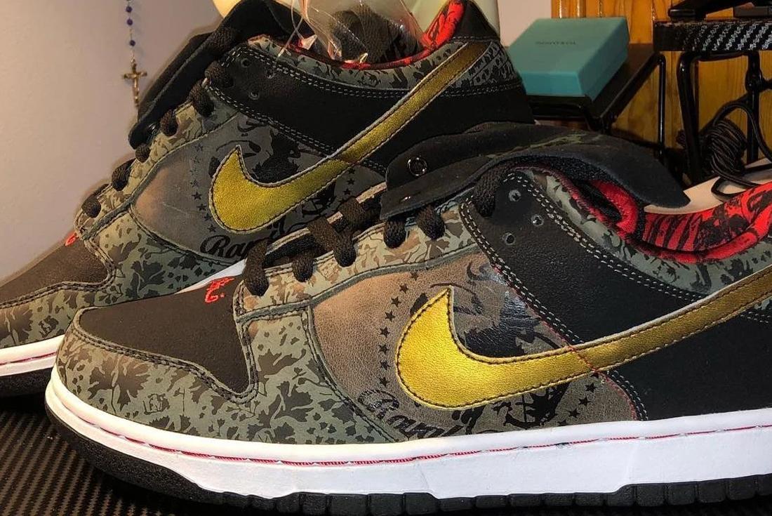 SBTG x Nike SB close up