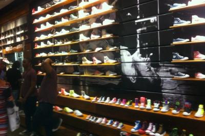 Converse Store New York City Back Wall