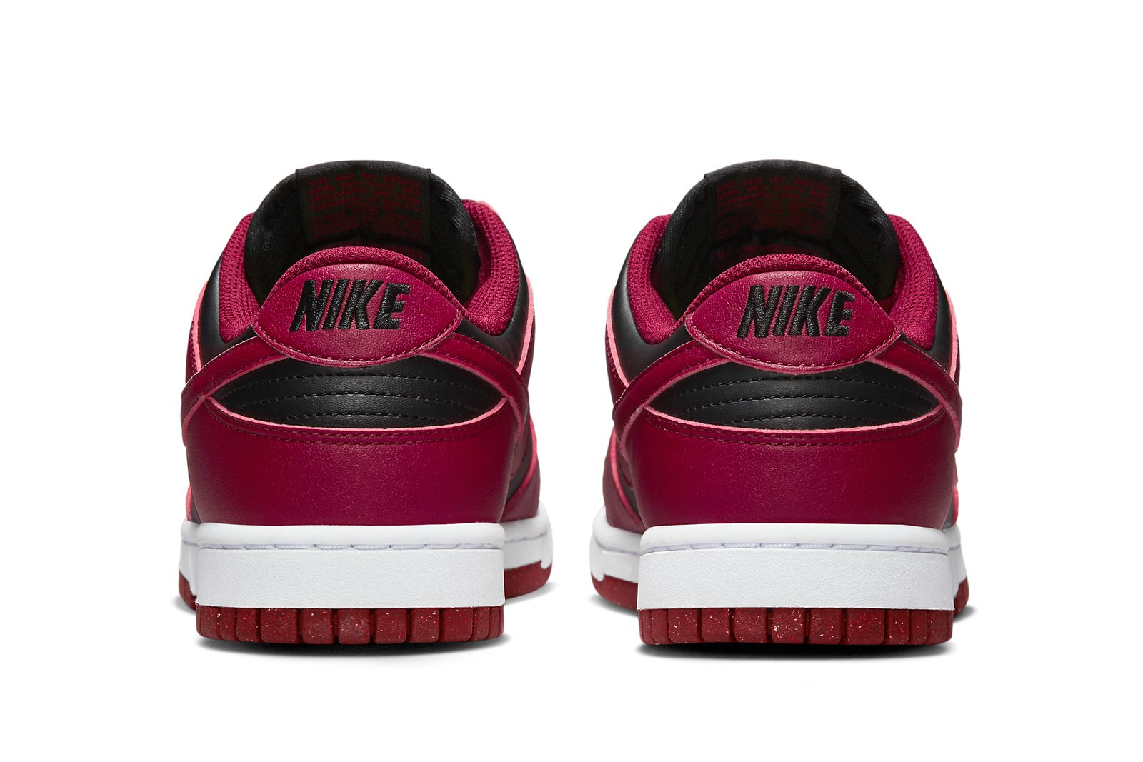 Nike's Sustainable Dunk Low Next Nature Appears in Red and Black ...