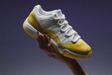 air jordan 11 snakeskin low