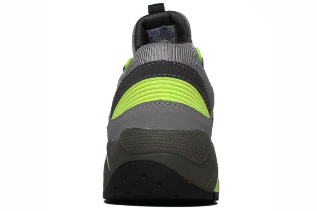 Saucony Grid 9000 Grey Heel 1