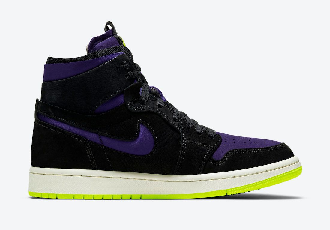 jordan 1 black court purple