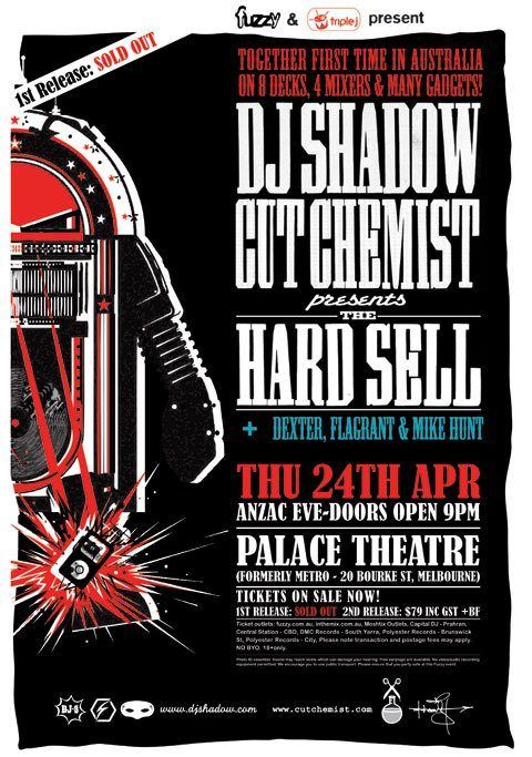 Dj Shadow And Cut Chemist Melbourne 2