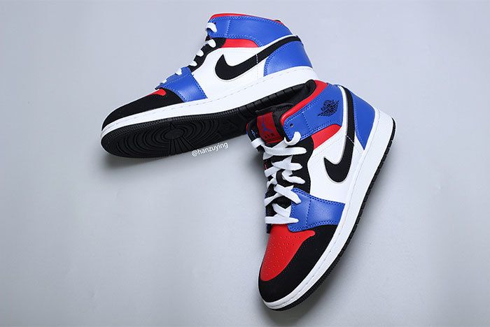 Air Jordan 1 Mid Top 3 Blue Red Black Whitelimited Special Sales And Special Offers Women S Men S Sneakers Sports Shoes Shop Athletic Shoes Online Off 71 Free Shipping Fast Shippment