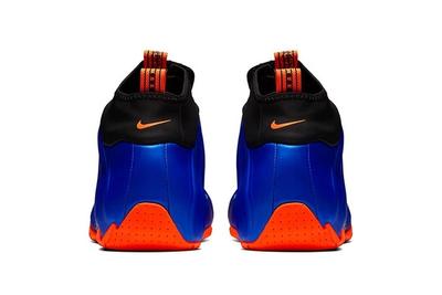 Nike Air Flightposite Knicks Ao9378 401 Heel Shot