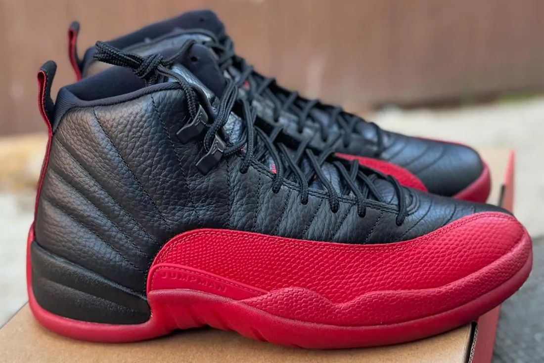 Closer Look Air Jordan 12 Flu Game Releases