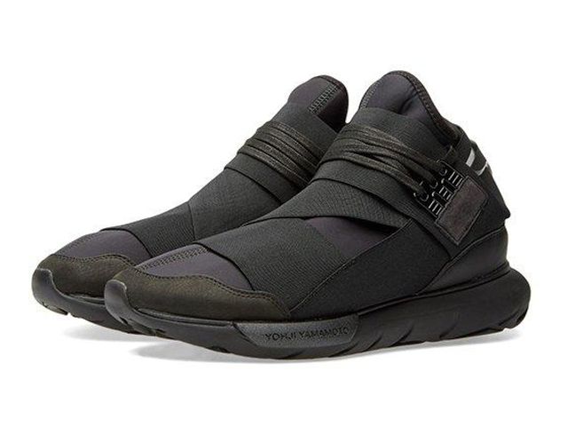 entre dialecto Disfrazado adidas Y-3 Qasa High (Triple Black) - Sneaker Freaker