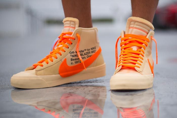 On-Foot Look: Off-White x Nike Blazer 'All Hallow's Eve' - Sneaker 