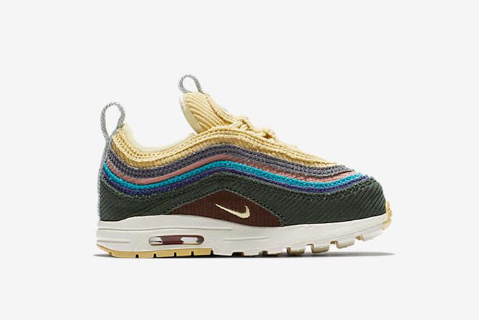 Toddler-Sized Sean Wotherspoon x Nike Air Max 1/97s are Dropping