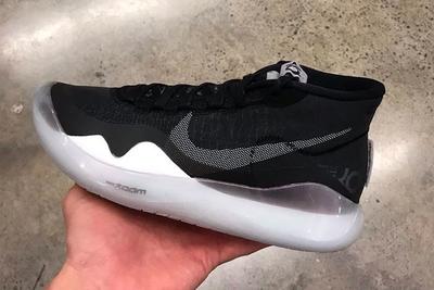 Nike Kd 12 First Look Black White In Hand Side3
