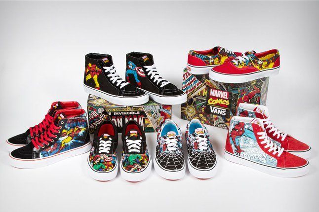 Vans X Marvel Avengers Collection - Sneaker Freaker فرابية