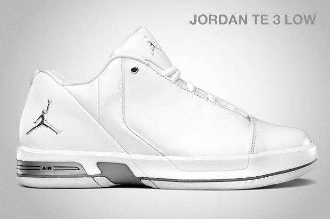 Jordan Te 3 Low White 1