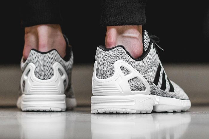 Adidas Zx Flux White Static Print 4