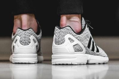 Adidas Zx Flux White Static Print 4