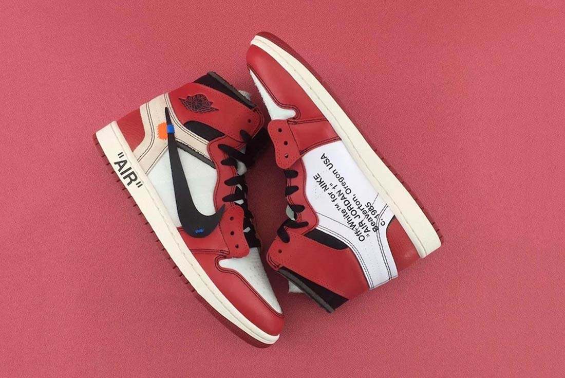 Nike air jordan store 1 per off white