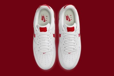 Nike nike hyperdunk tb neutral grey bedroom walls AF1 Air Bubble Red White Sneakers Footwear