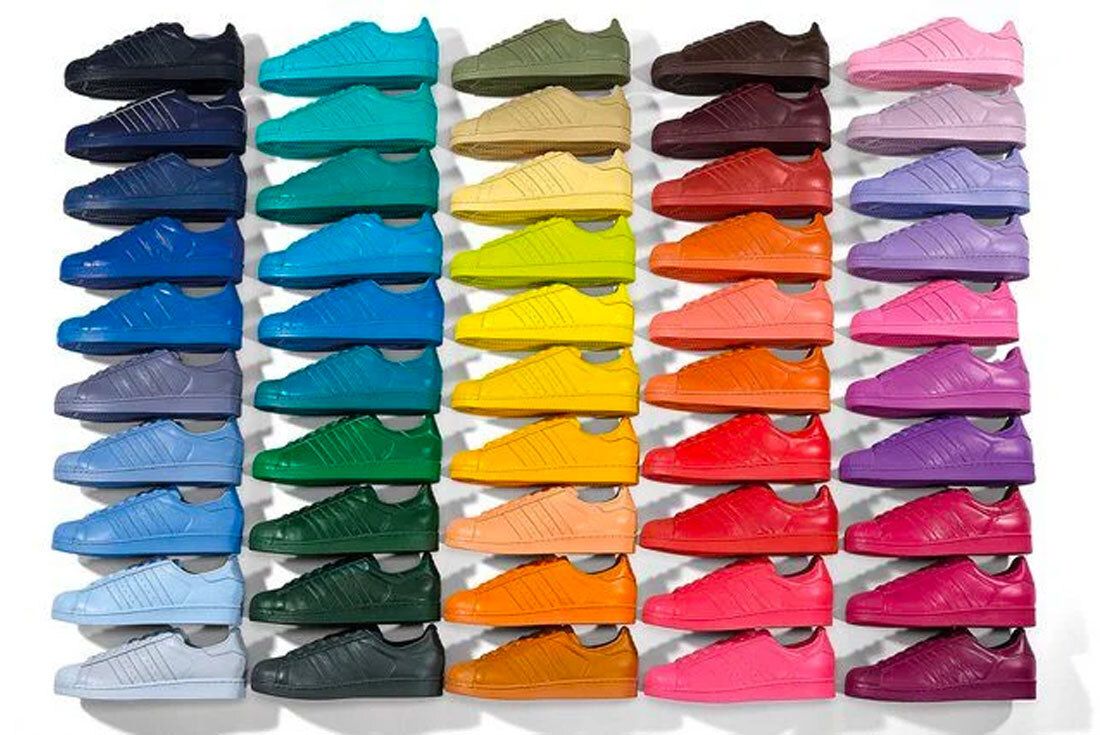 Pharrell x adidas Superstar 'Supercolour'