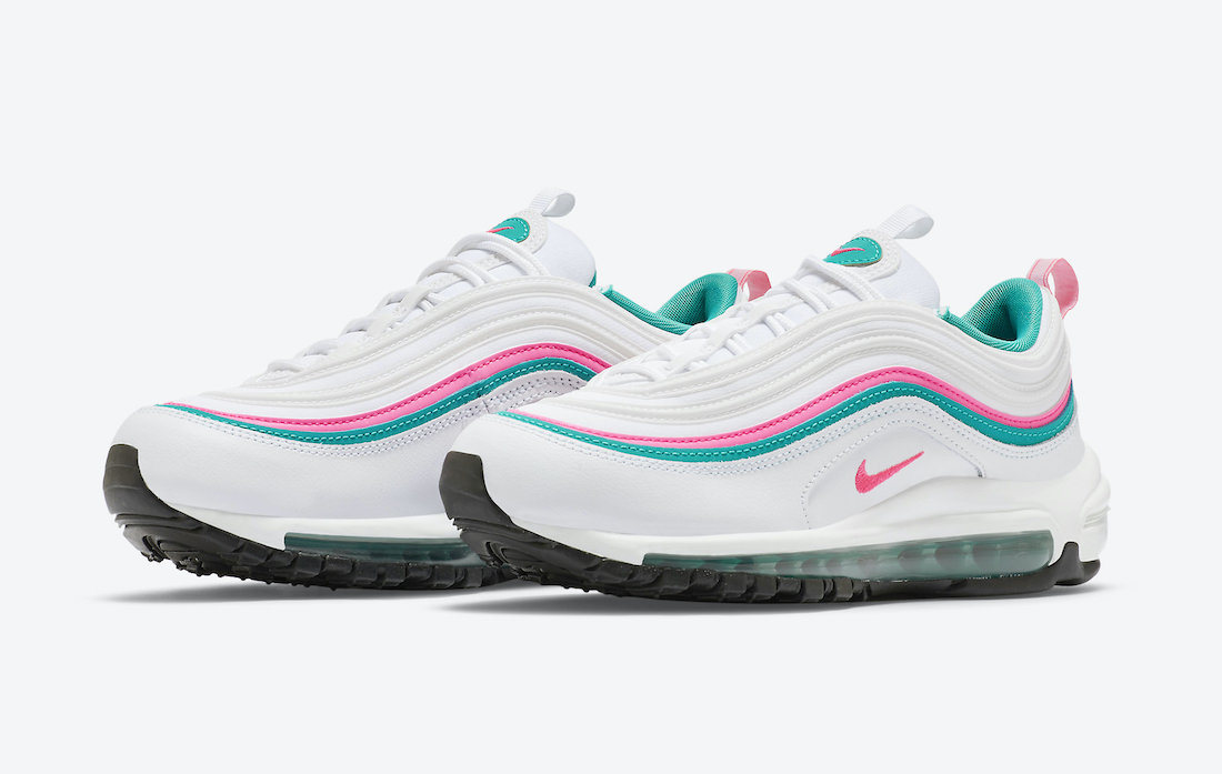 pink grey and white air max 97