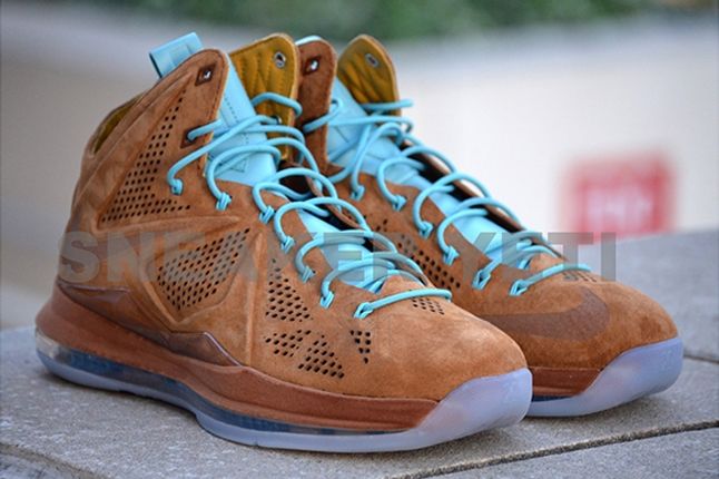 Nike LeBron X Ext Hazelnut Releases