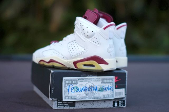 Og Air Jordan 6 Swapped Soles 8