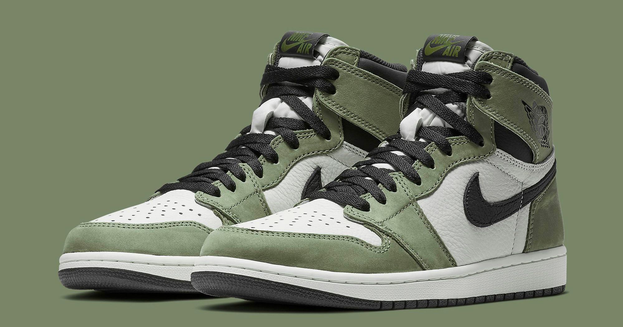 Air jordan outlet 1 olive green