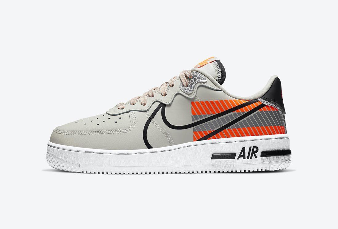 3M x Nike Air Force 1 Low Total Orange