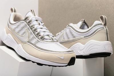 Nike Air Zoom Spiridon16 926955 1065 White Metallic Silver Sneaker Freaker 2