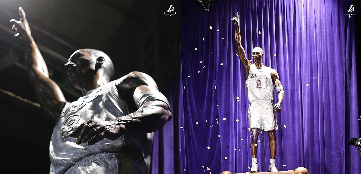 ‘The House That Kobe Built’: The Lakers Unveil Kobe Bryant Statue