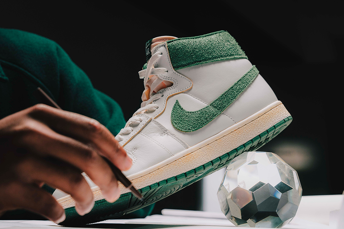 A Ma Maniére Ready the Nike Air Ship in 'Green Stone'