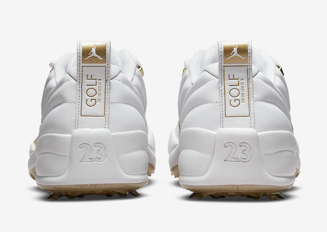 Jordan 12 Golf ネイビー/ホワイト/ゴールド NIKE AIR JORDAN XII 12 RETRO G NRG M22 GOLF CLEATS WHITE