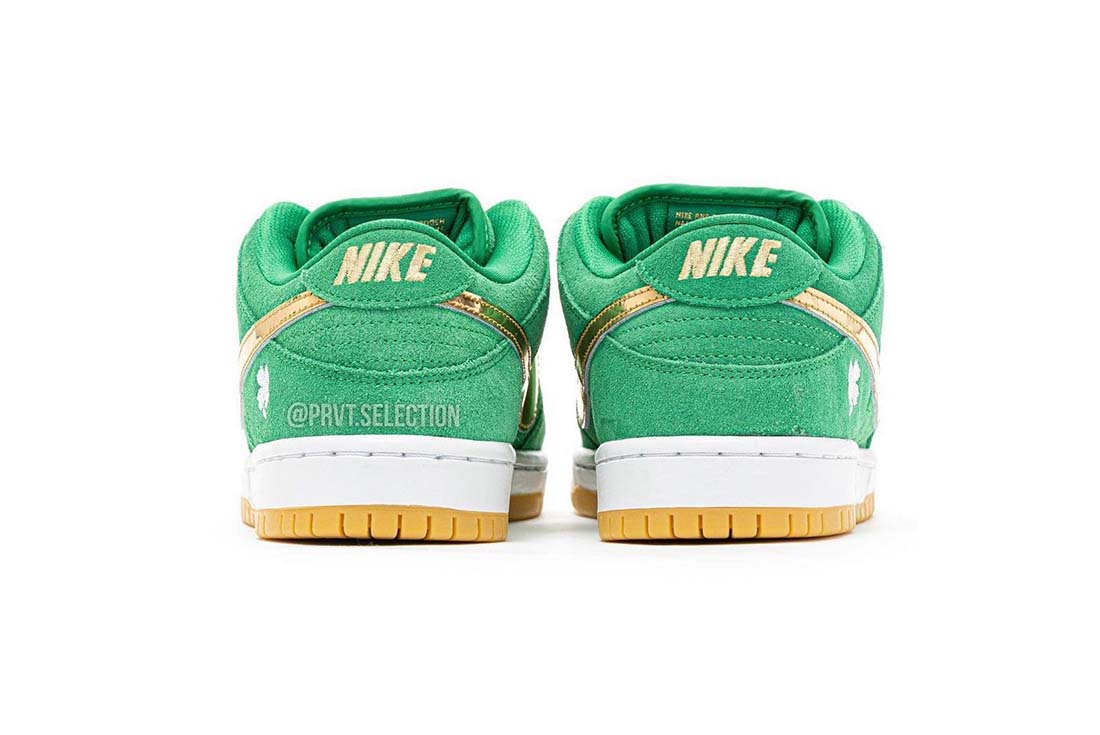 More Images: Nike SB Dunk Low 'St. Patrick's Day' BQ6817-303