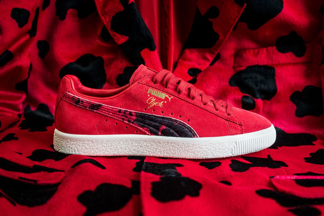 Packer X PUMA Clyde Cow Suits Pack