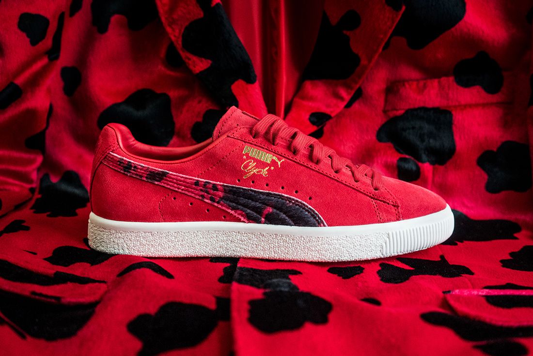 Packer X Puma Clyde Cow Suits Pack3