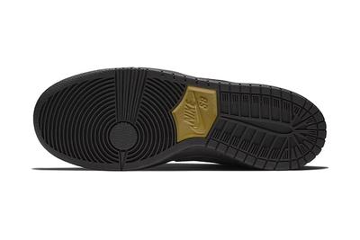 Nike Sb Dunk High Decon Black Gold 4