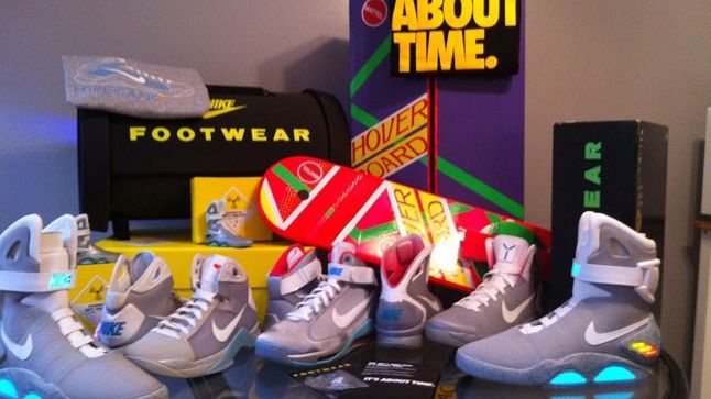 fejl frill uren $18,000 Ultimate Nike Mcfly Collection Hits Ebay! - Sneaker Freaker