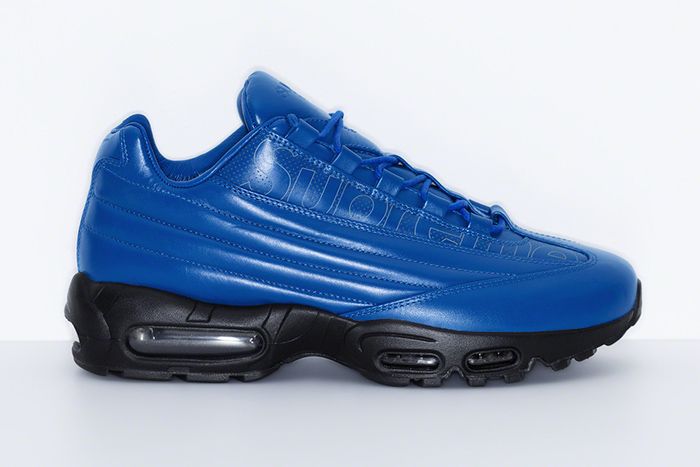 Supreme Nike Air Max 95 Lux Blue Release Date Lateral