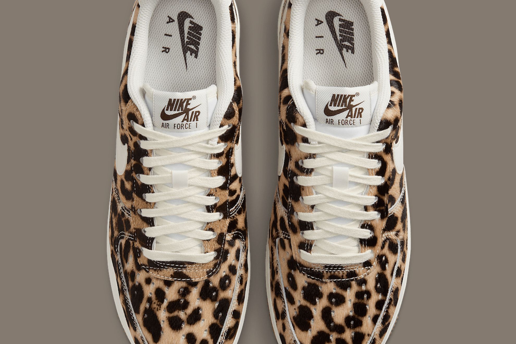air force ones leopard print