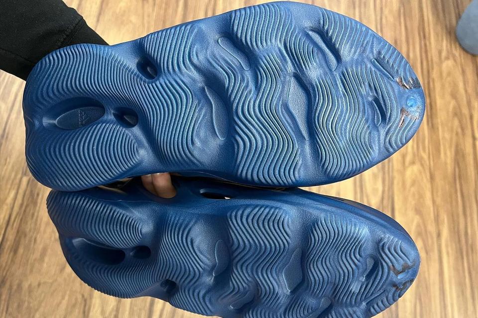 Release Info adidas Yeezy Foam Runner Navy Blue Sneaker Freaker