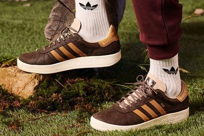 Adidas Munchen Made In Germany Oktoberfest Brown On Foot