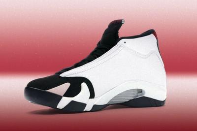 Jordan Brand Air Jordan 14 AJ14 Black Toe Red White Sneakers Footwear 